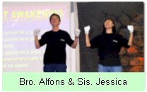 Bro. Alfons and Sis. Jessica from KKKA
