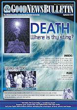 Death ~ Where is thy Sting?   -   September 2003 Issue